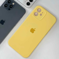 Чехол Silicone Case Full Camera на iPhone 12 Yellow Чехол Silicone Case Full Camera на iPhone 12 Yellow